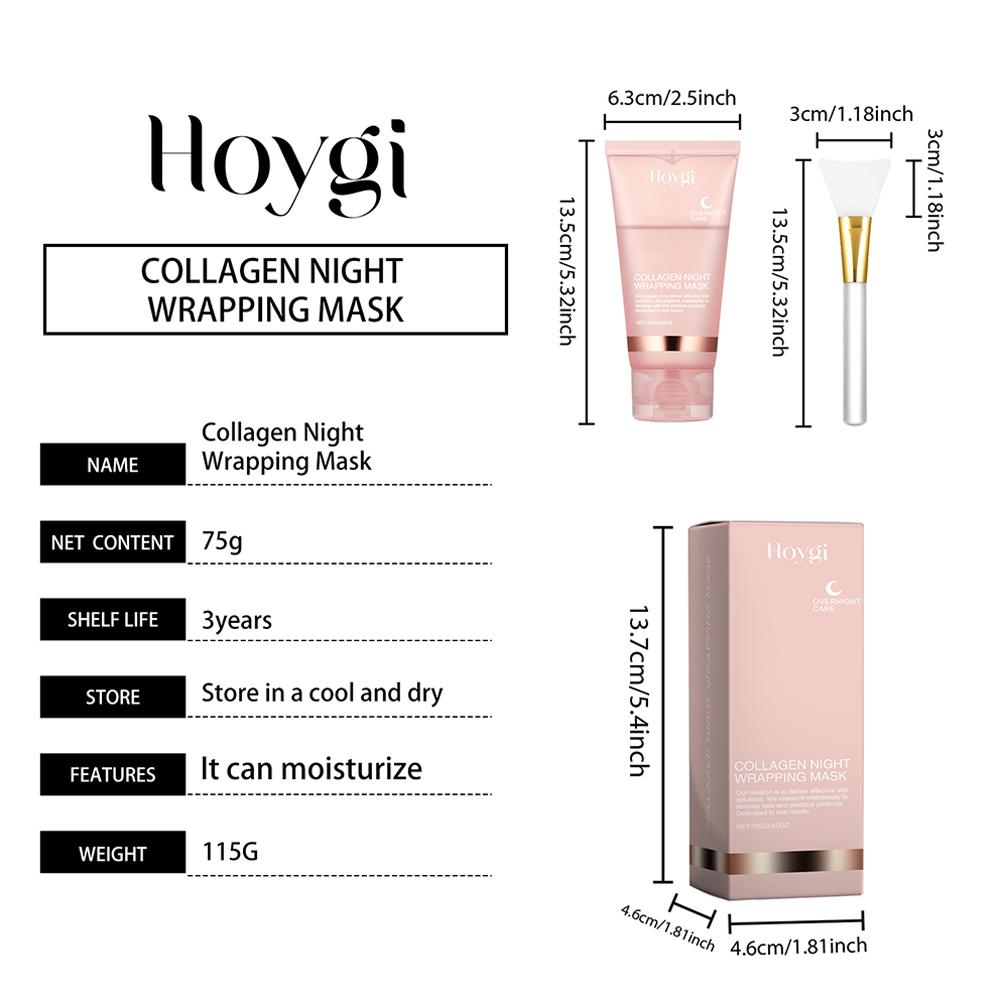 Hydrating Collagen Tear-Off Mask | Anti-Wrinkle Skin Care