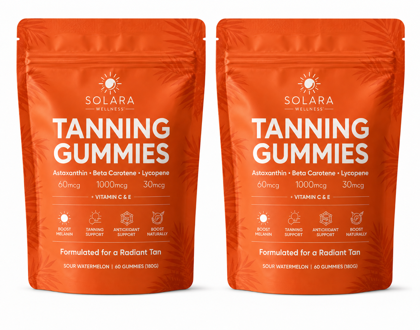 SOLARA WELLNESS™ Women's Tanning Gummies | Enhance Your Radiant Glow Naturally