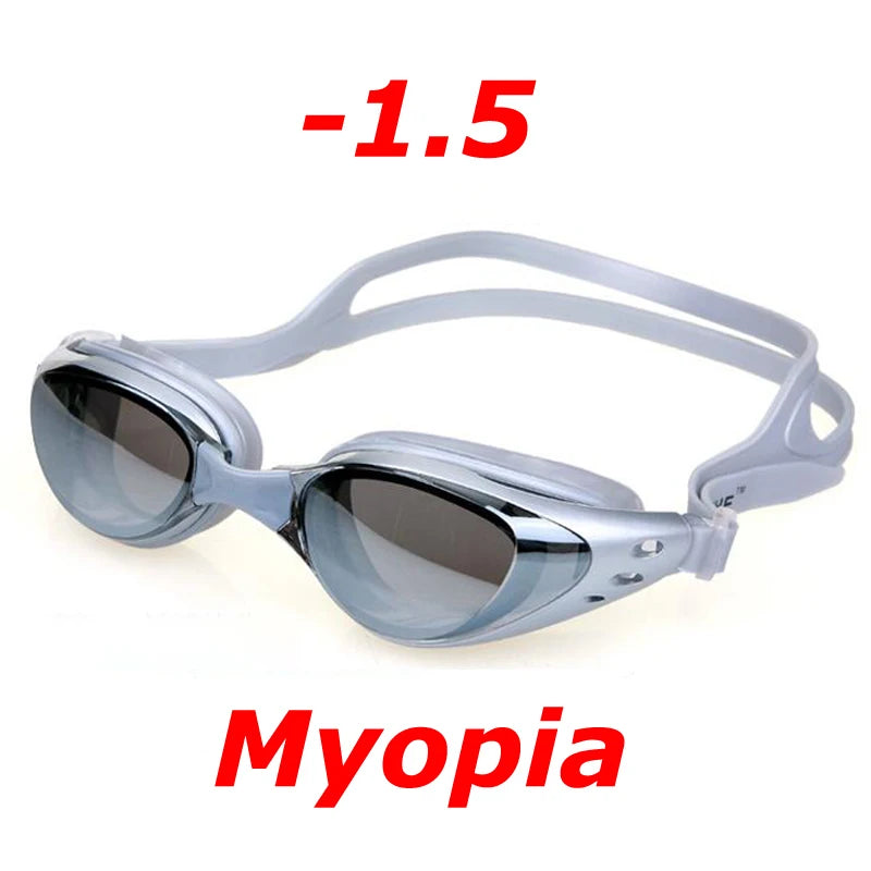 Myopia Swim Goggles | Anti-Fog UV Shield Eyewear for Clarity