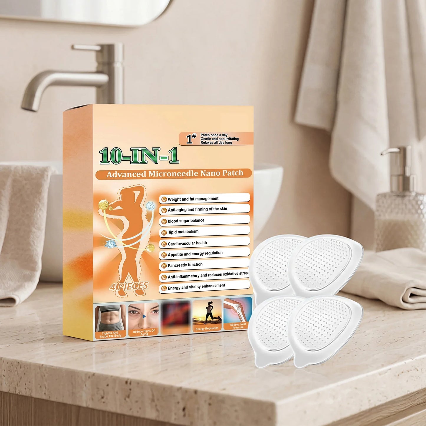 Gentle Adhesive Body Care Patch | Daily Topical Treatment