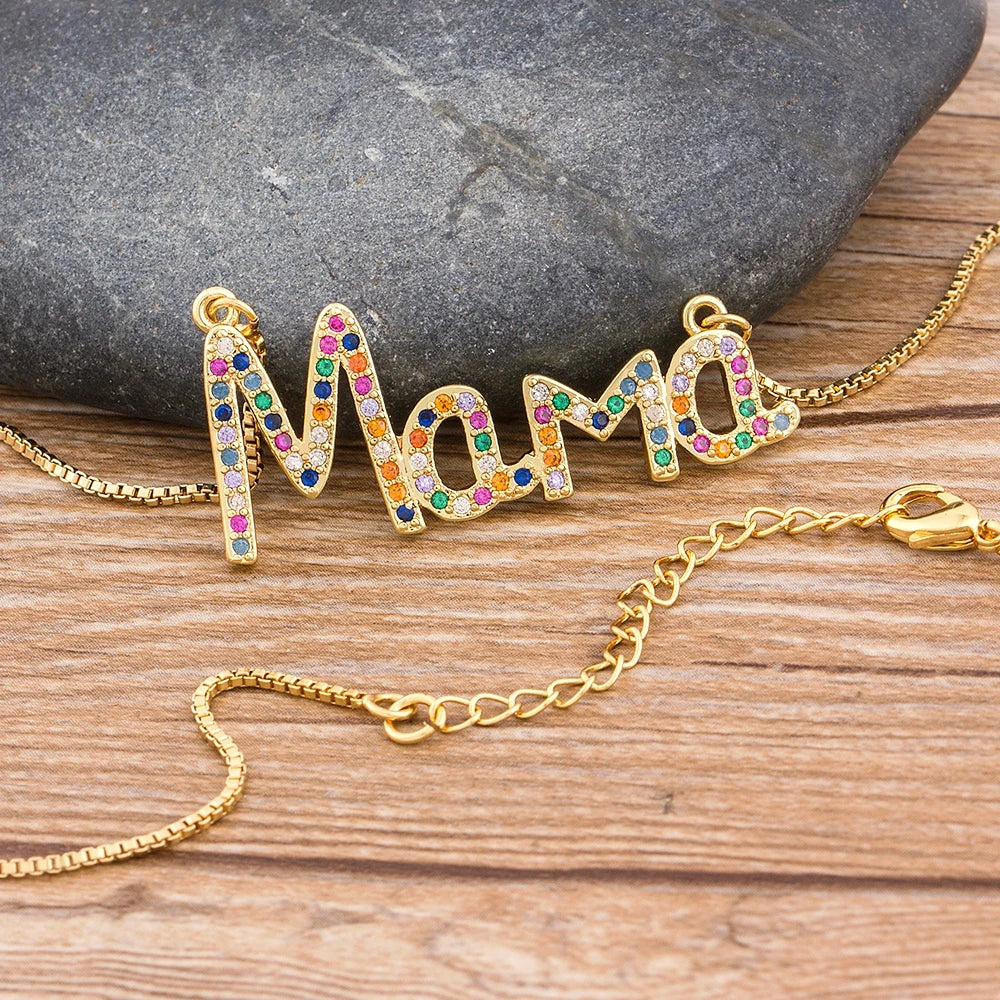 Elegant Customizable Letter Name Pendant Necklace for Women