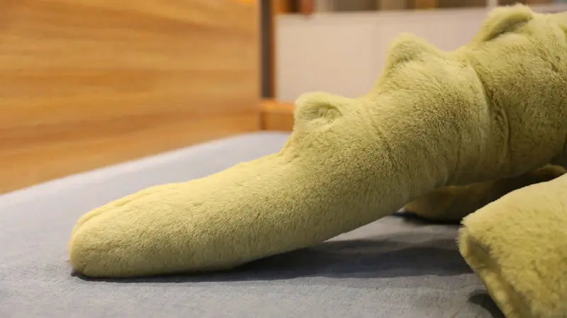 Lifelike Alligator Plush Toys | Soft Crocodile Filled Cushions