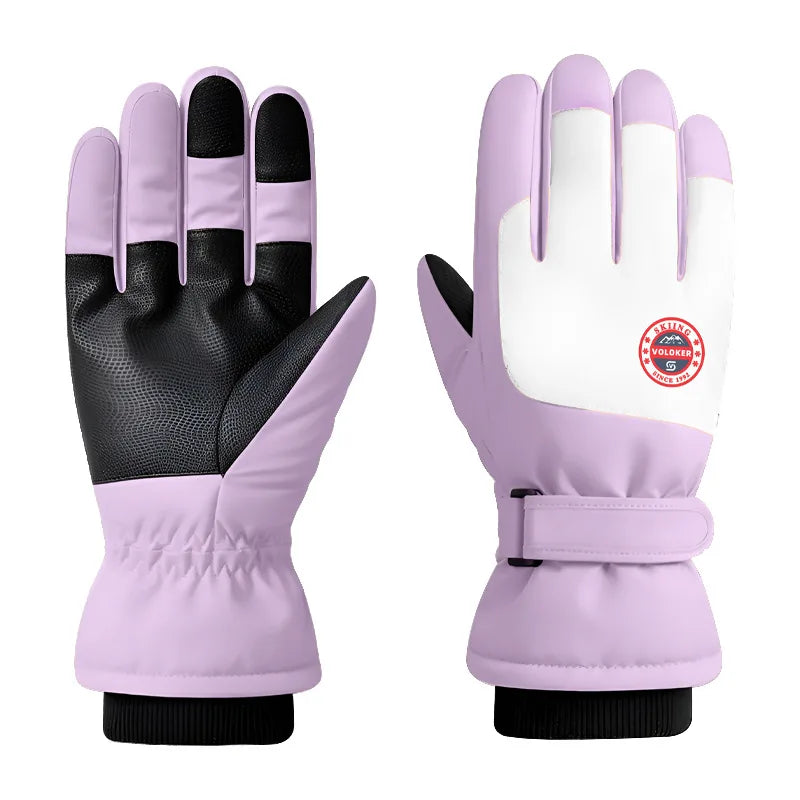 Men's Winter Ski Gloves | Thermal Insulated Touchscreen Gloves