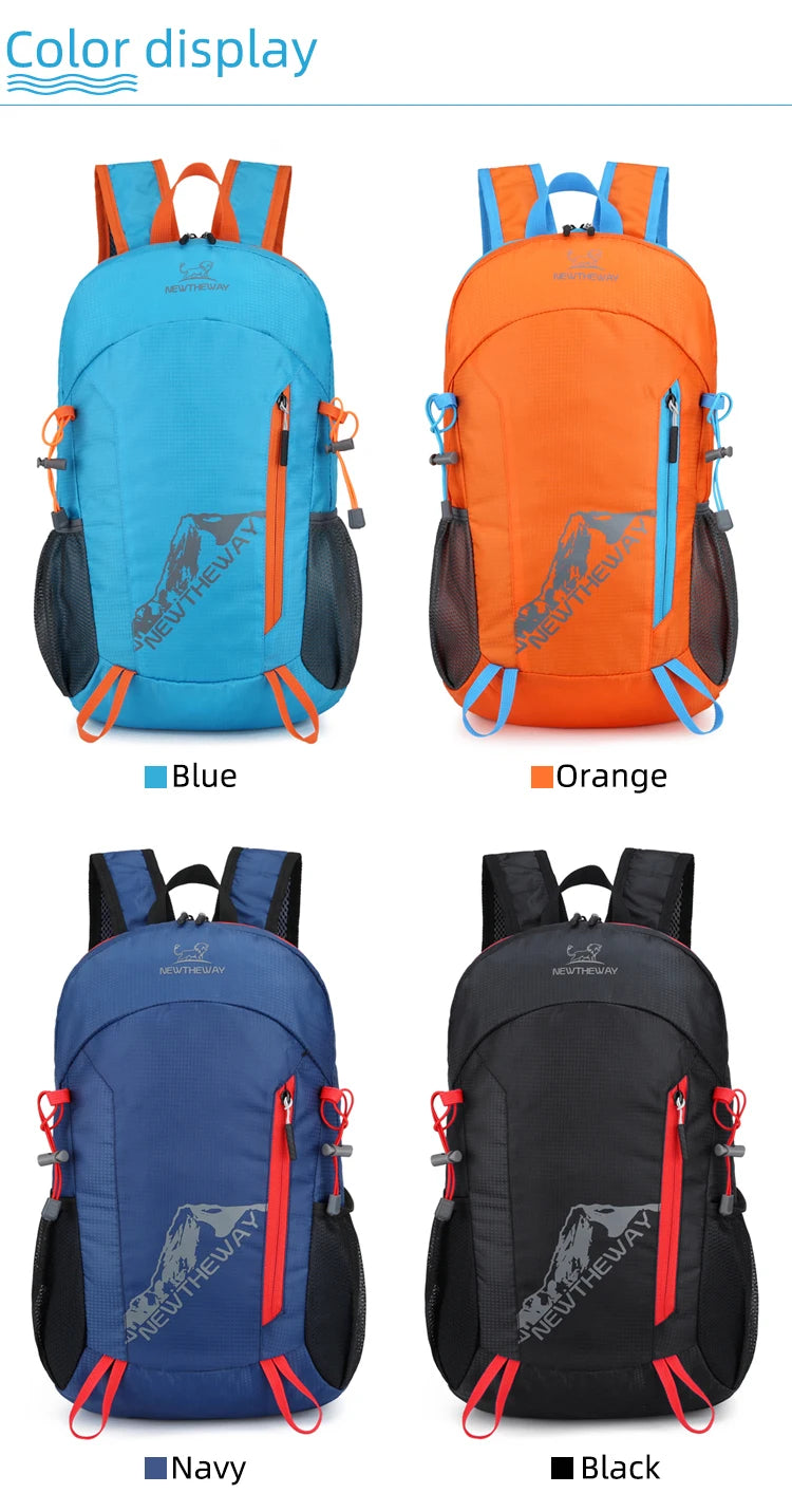 22L Ultralight Portable Foldable Backpack for Outdoor Adventures