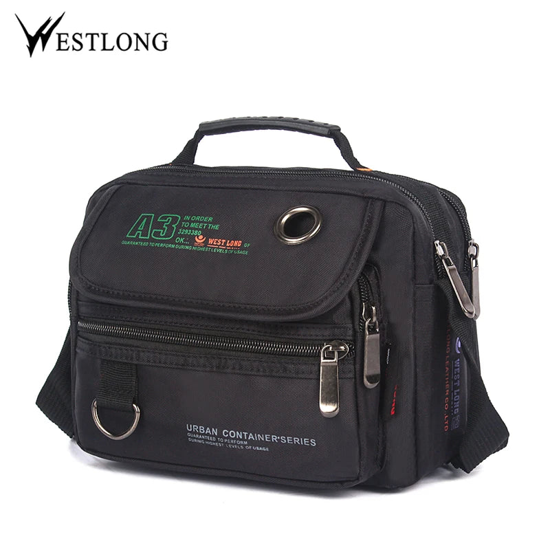 Men's Multifunction Casual Messenger Bags | Waterproof Shoulder Bag