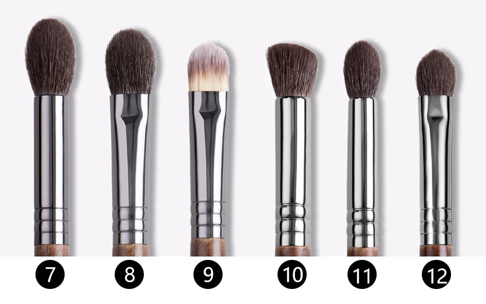 Natural Goat Hair Eyeshadow Brush | Flawless Makeup Application