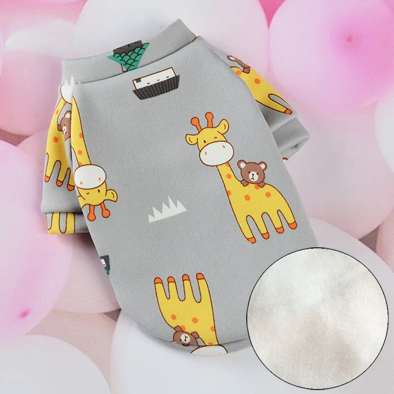 Winter Warm Cat Costume | Cozy Sweater for Cats and Dogs