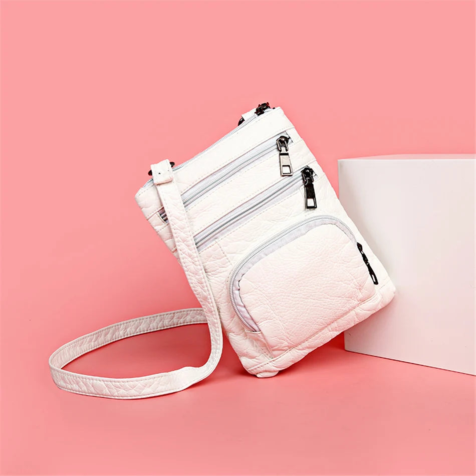 Bolso Bandolera con Múltiples Bolsillos para Mujer | Moderno y Versátil