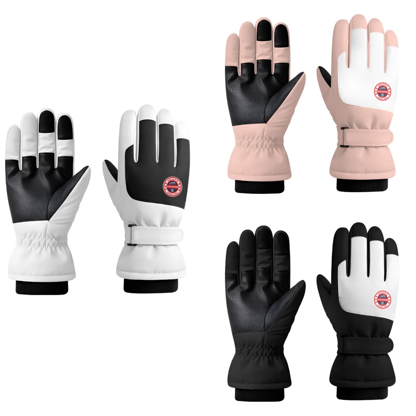 Men's Winter Ski Gloves | Thermal Insulated Touchscreen Gloves