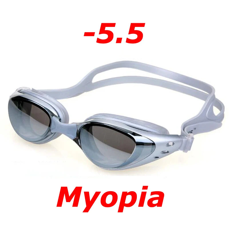 Myopia Swim Goggles | Anti-Fog UV Shield Eyewear for Clarity