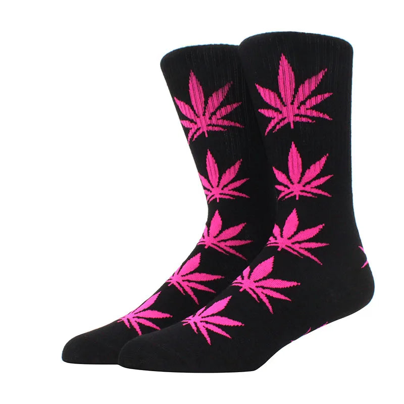 Men's Fashionable Hemp Cotton Crew Socks | Stylish Everyday Wear