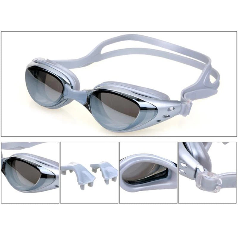 Myopia Swim Goggles | Anti-Fog UV Shield Eyewear for Clarity