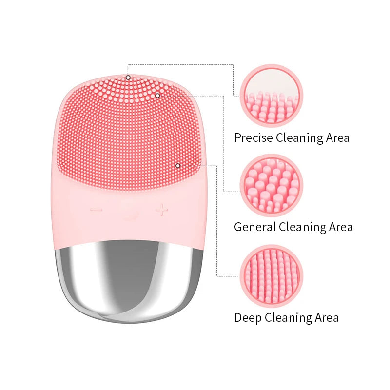 Sonic Facial Cleansing Brush | Deep Cleanse & Revitalize Skin