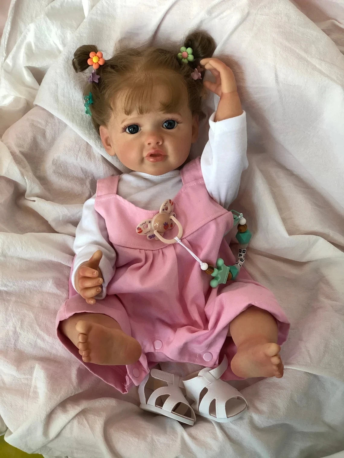 Muñeca Reborn Bebé Realista | Silicona de Cuerpo Completo Impermeable