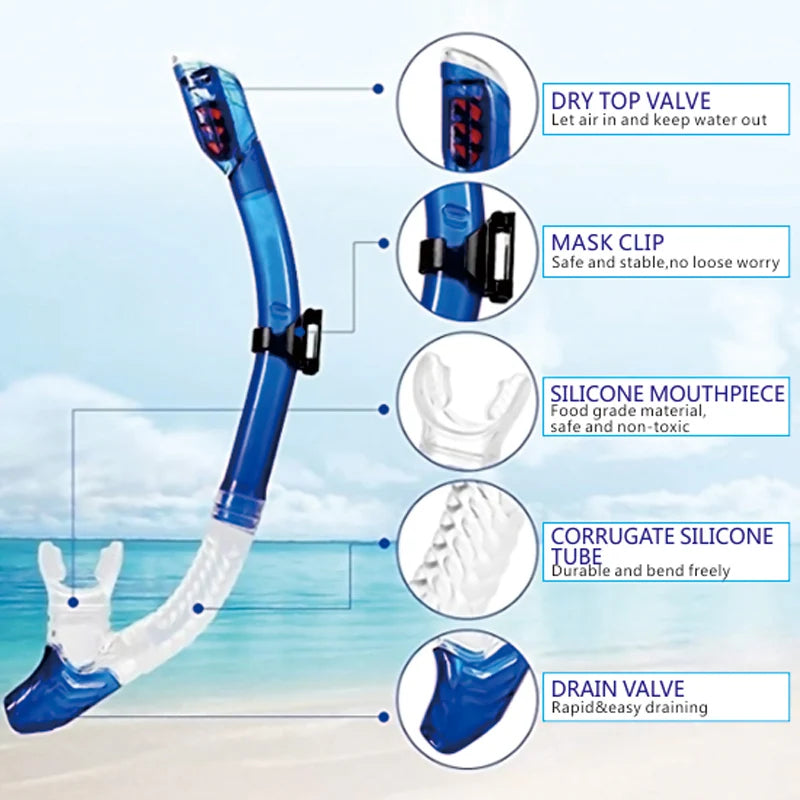 Universal Snorkel Diving Mask & Goggles Set for Ultimate Underwater Fun