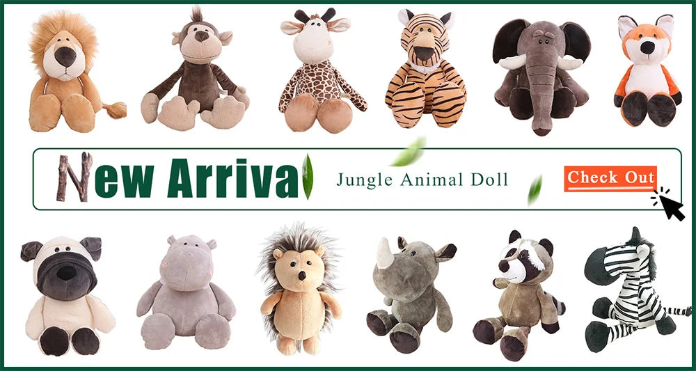 Kawaii Animal Hand Finger Puppets | Fun Educational Plush Dolls
