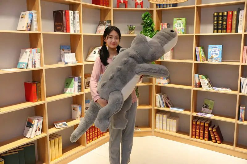 Lifelike Alligator Plush Toys | Soft Crocodile Filled Cushions