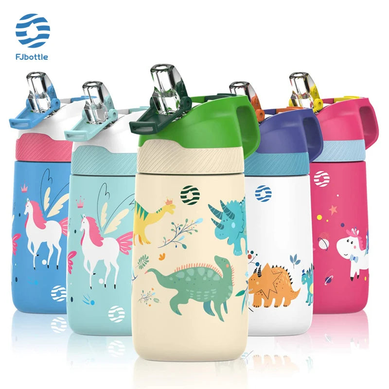 Vacuum Water Bottle for Children | BPA Free, Healthy Straw Design