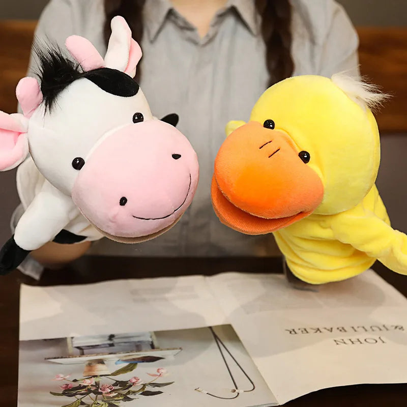 Kawaii Animal Hand Finger Puppets | Fun Educational Plush Dolls