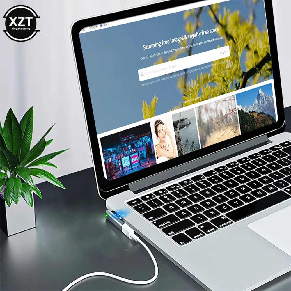 Magnetic USB C Adapter | Fast Charge Type C to Magsaf Connector