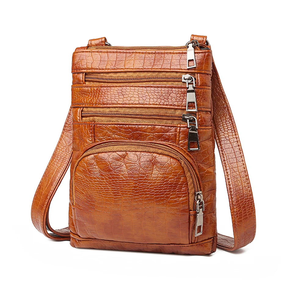 Bolso Bandolera con Múltiples Bolsillos para Mujer | Moderno y Versátil
