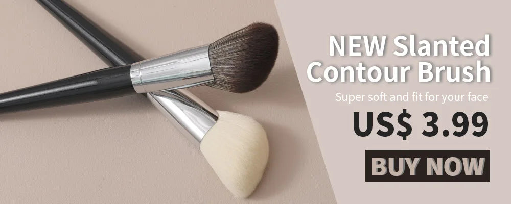 Natural Goat Hair Eyeshadow Brush | Flawless Makeup Application