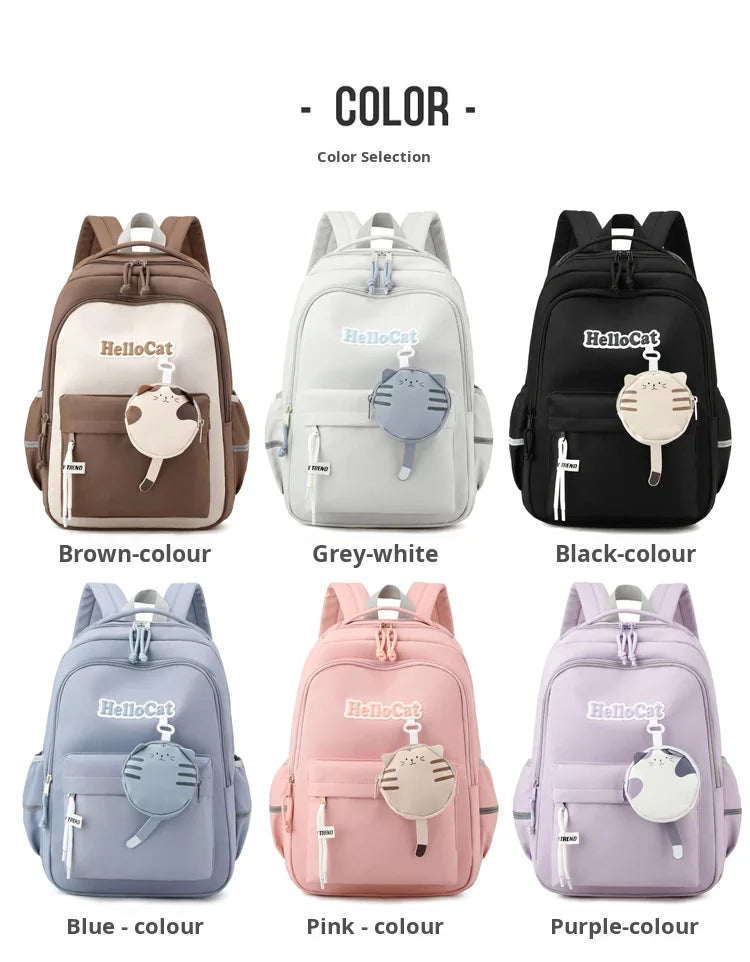 Ultra-Light Waterproof Unisex School Bag for Students | 20-36L