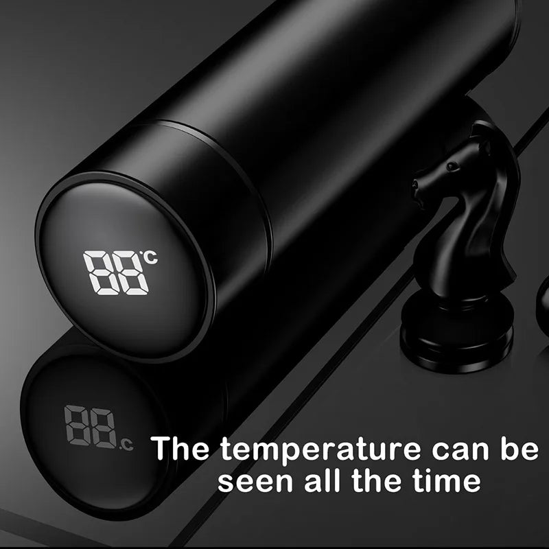 500ML Smart Thermos Water Bottle | Digital Temperature Display