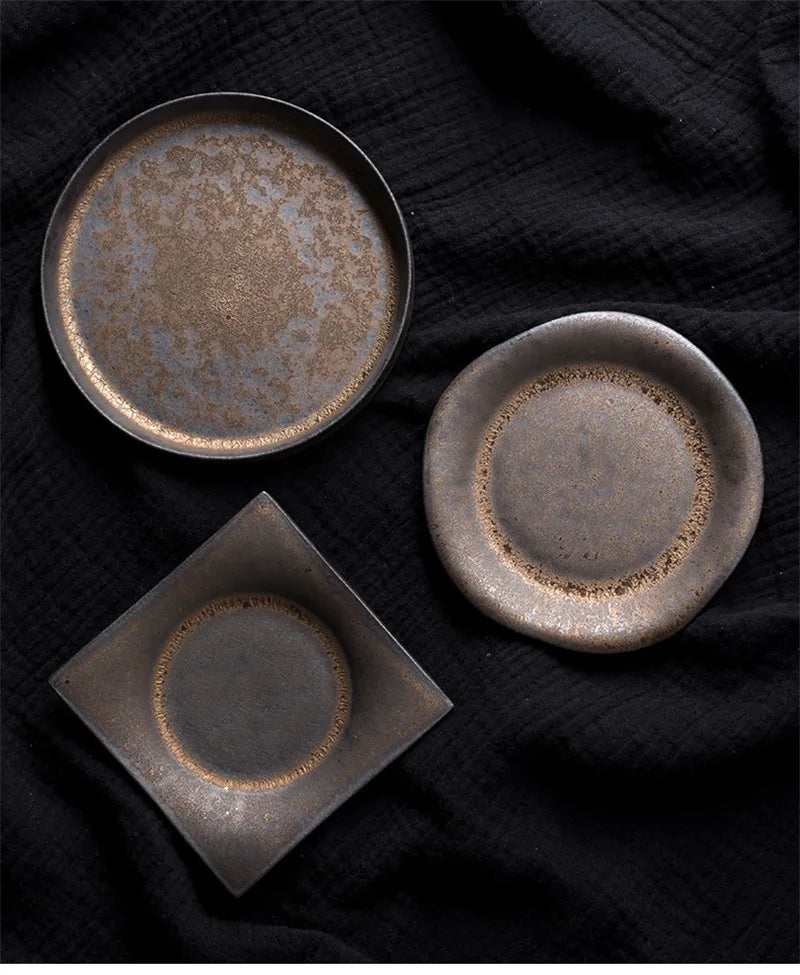 Vintage Ceramic Tea and Coffee Cup with Wooden Handle