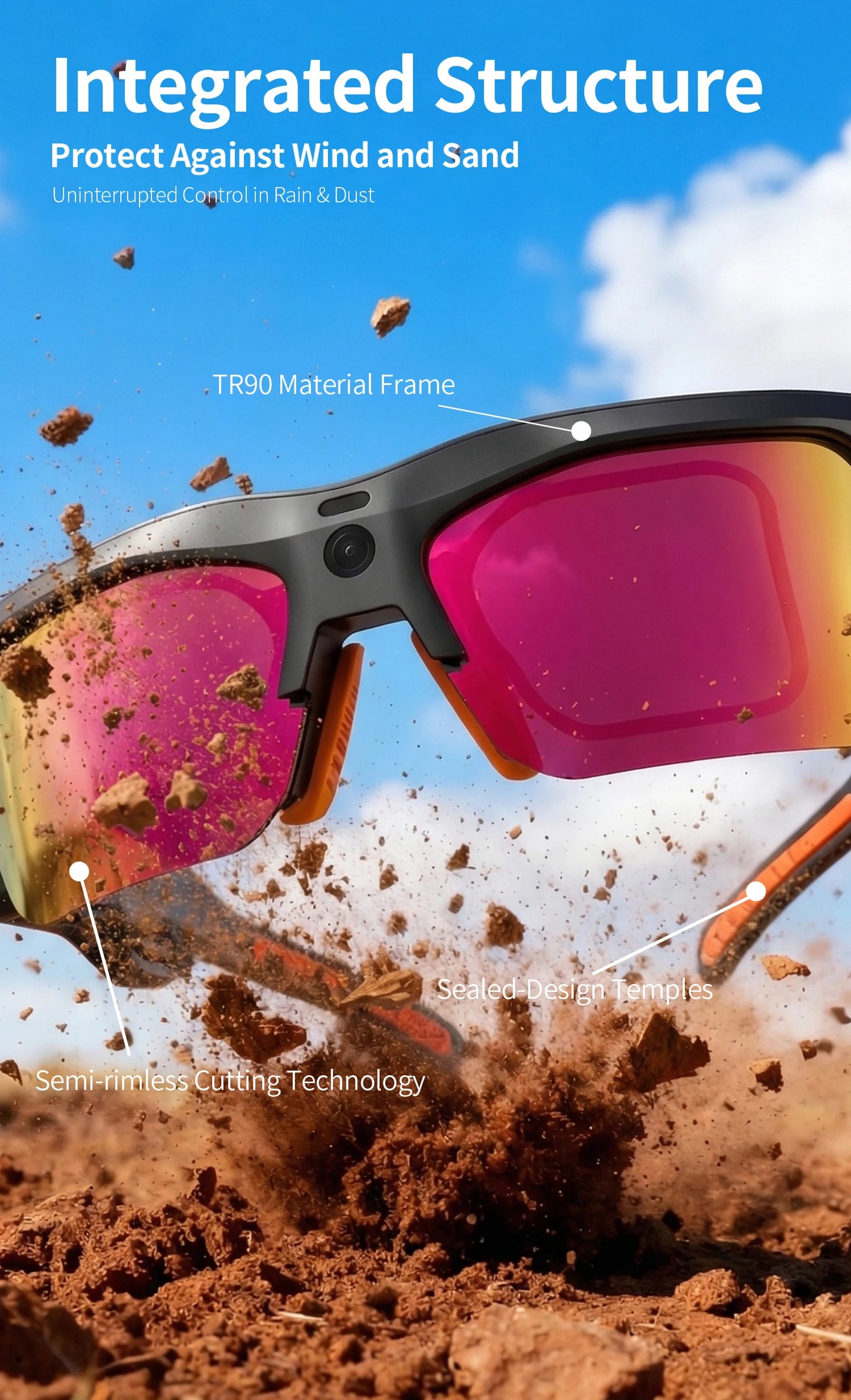 AI Smart Sports Glasses with 1080P HD Camera | Ultimate Outdoor Gear