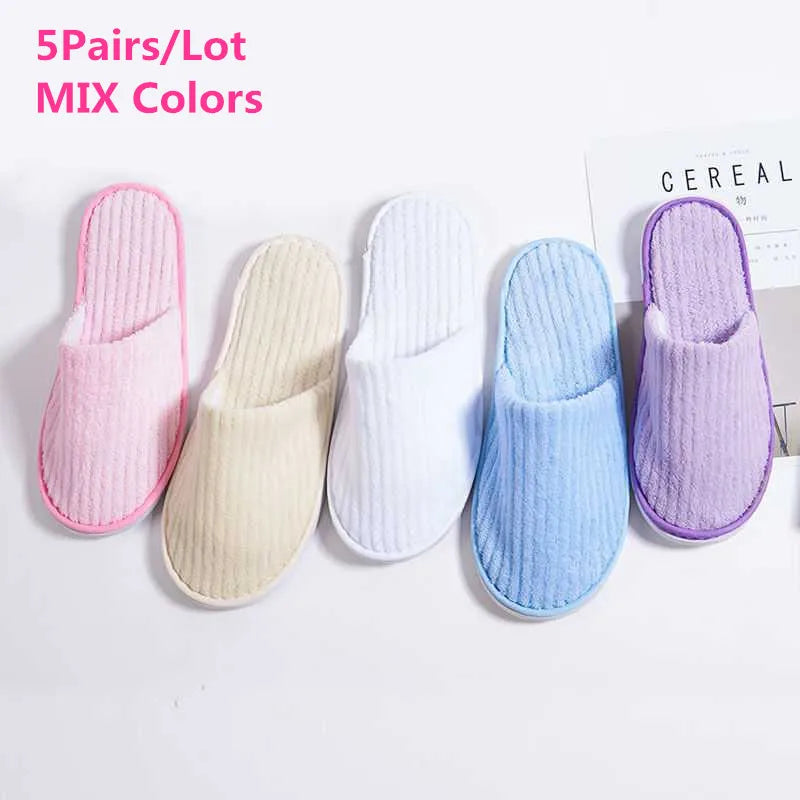 Comfortable Disposable Cotton Slippers | Hotel & Home Use