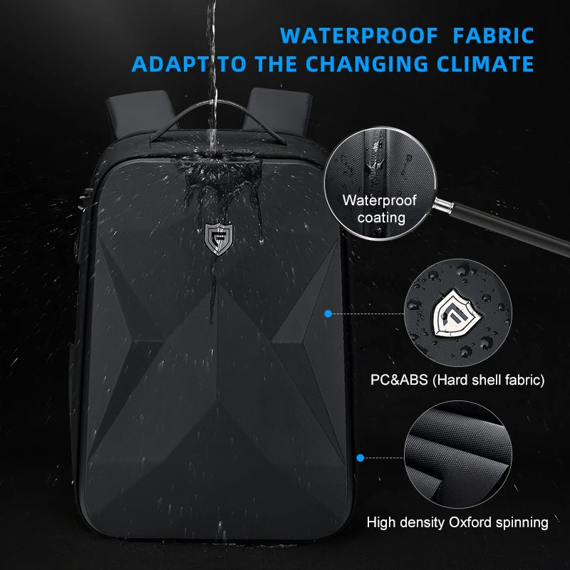 Waterproof Anti-Theft Men's Backpack for School & Travel