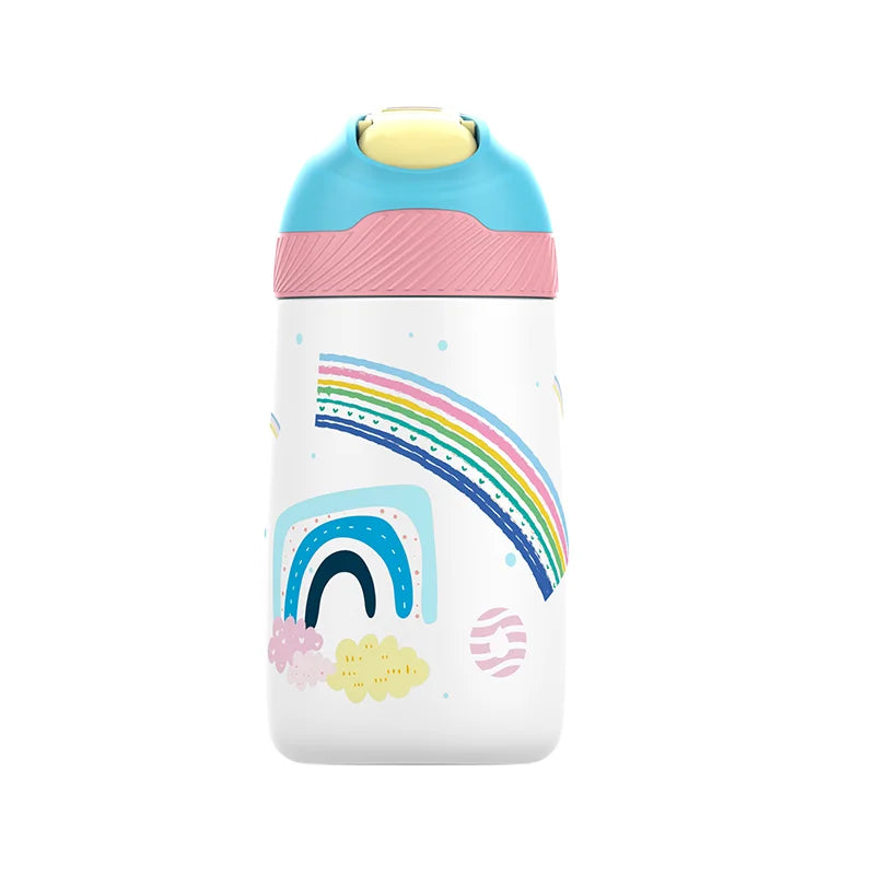 Vacuum Water Bottle for Children | BPA Free, Healthy Straw Design