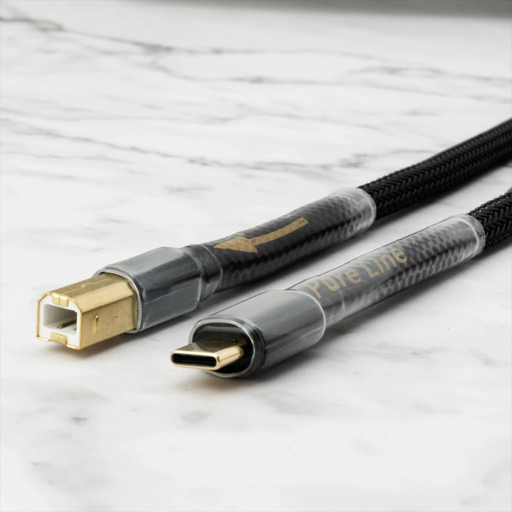 USB C to B Audio Data Cable | Premium DAC Output Cable