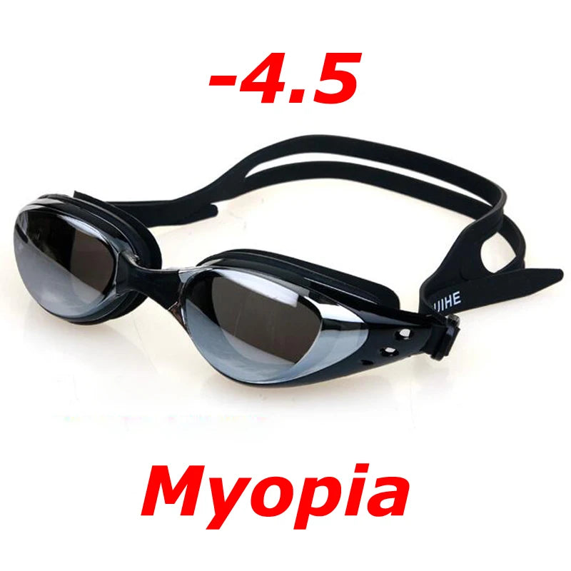 Myopia Swim Goggles | Anti-Fog UV Shield Eyewear for Clarity