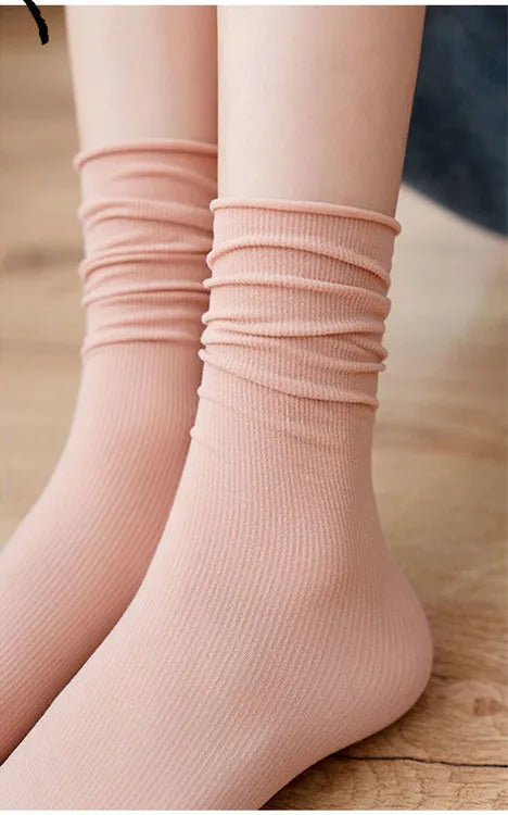 Stylish Women's Summer Long Socks | Soft & Trendy Footwear