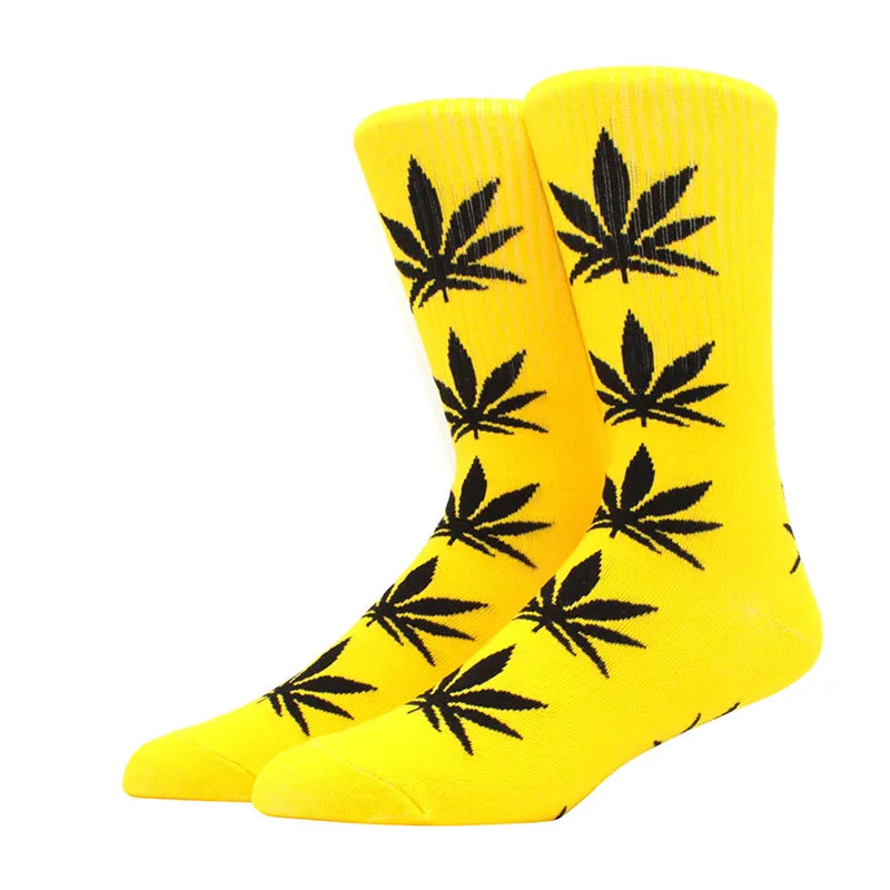 Men's Fashionable Hemp Cotton Crew Socks | Stylish Everyday Wear