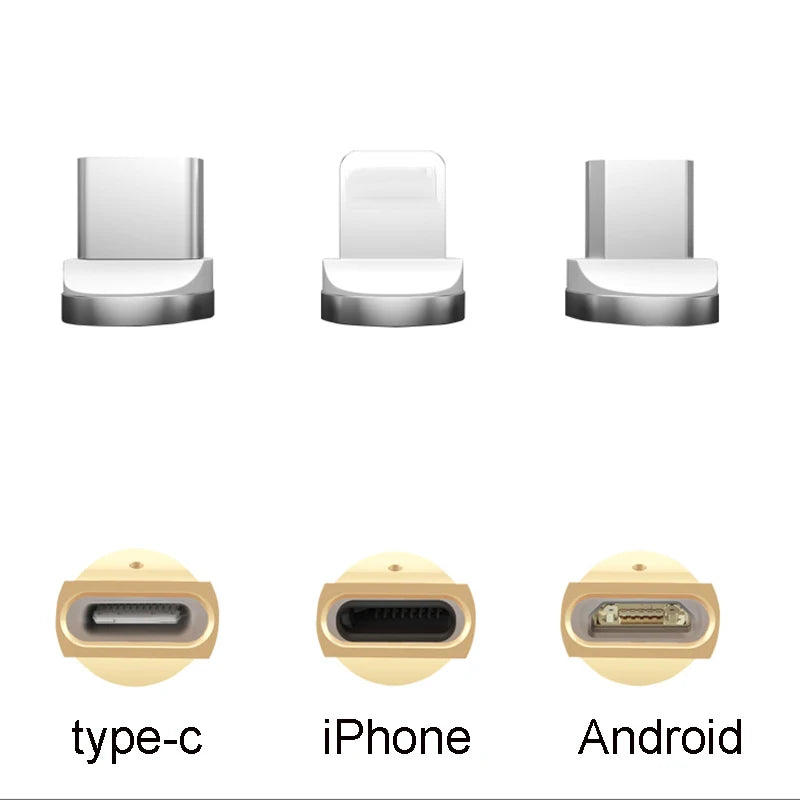 Magnetic Micro to Type C Adapter | Lightning Converter for Devices