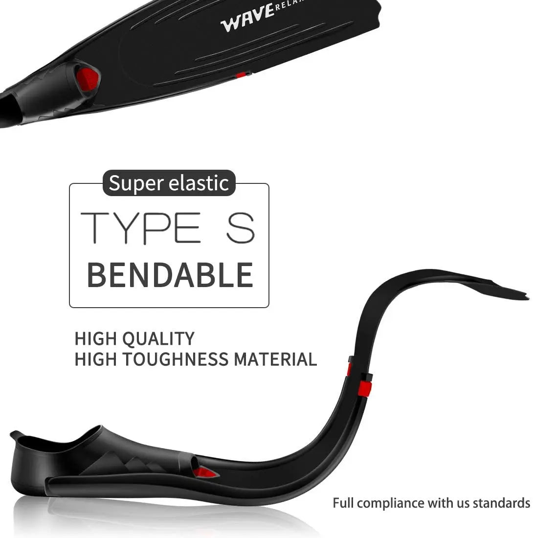 Professional Freediving Fins for Spearfishing & Water Sports
