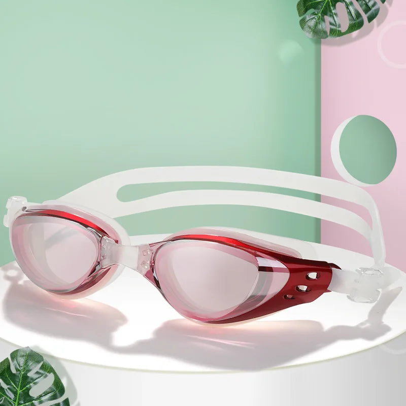 Myopia Swim Goggles | Anti-Fog UV Shield Eyewear for Clarity