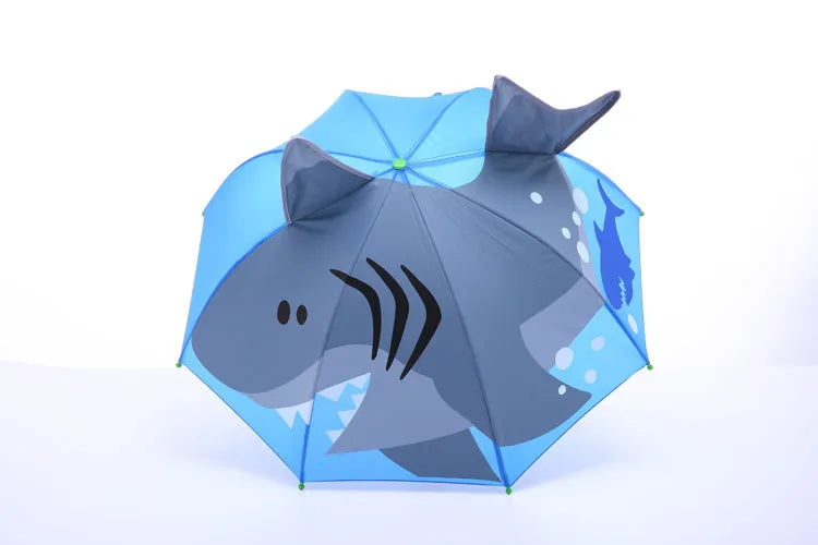 Cute Cartoon Children Umbrella | Fun 3D Ear Design for Kids