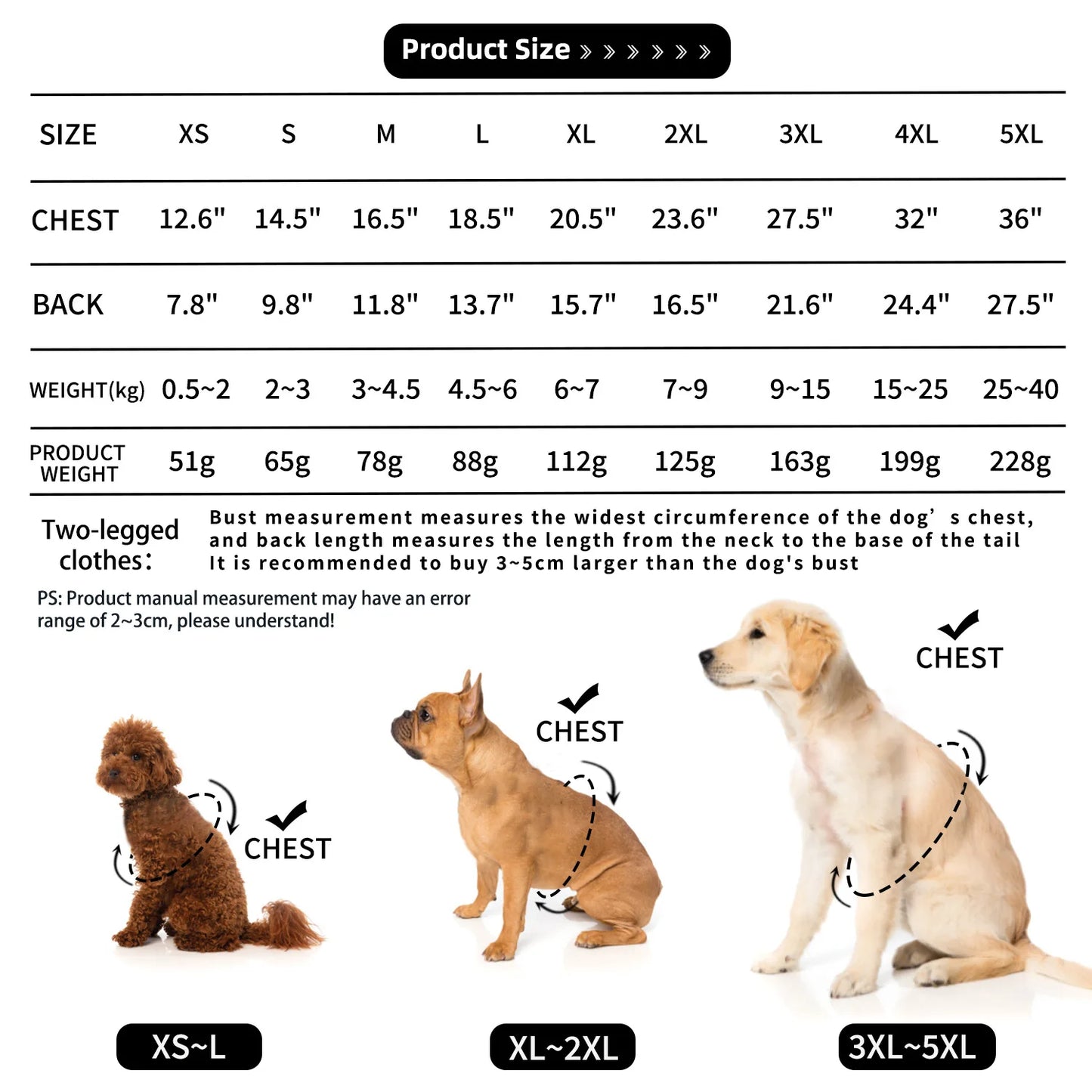 Reversible Dog Winter Coat | Plaid Vest for All Sizes