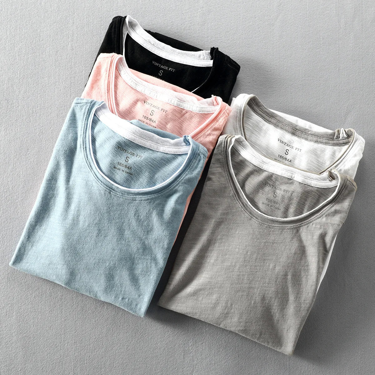 Summer Men's Bamboo Cotton Short Sleeve T-Shirt | Casual Comfort