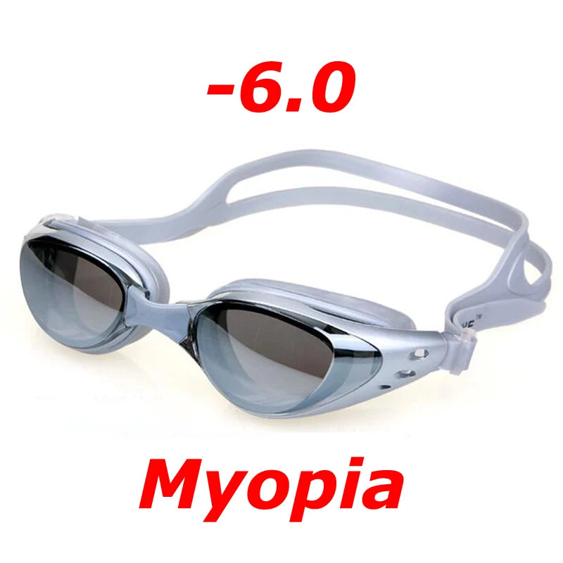 Myopia Swim Goggles | Anti-Fog UV Shield Eyewear for Clarity