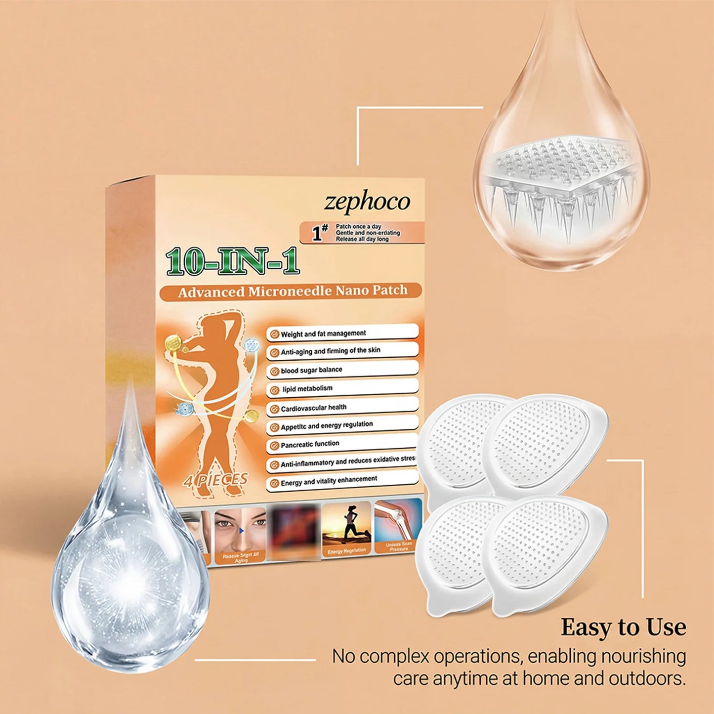Gentle Adhesive Body Care Patch | Daily Topical Treatment