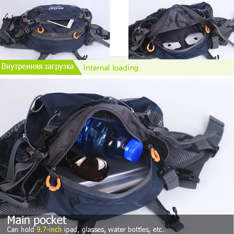Waterproof Sports Waist Bag for Hiking and Travel | 7L Capacity