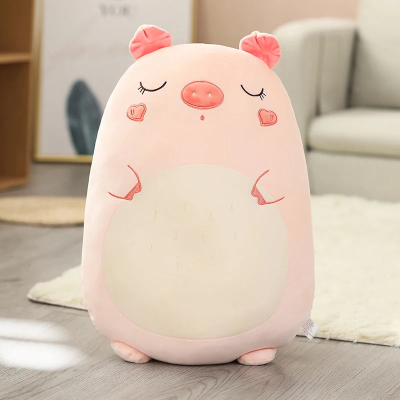 Kawaii Animal Plush Pillow | Cute Dinosaur & Shiba Inu Cushion