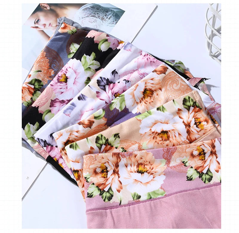 Plus Size Floral Briefs | Comfortable Women's Underwear