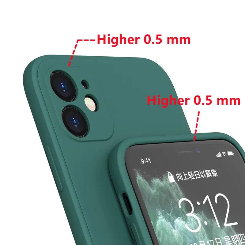 Shockproof Liquid Silicone Case for Samsung Galaxy A17 | Soft & Durable