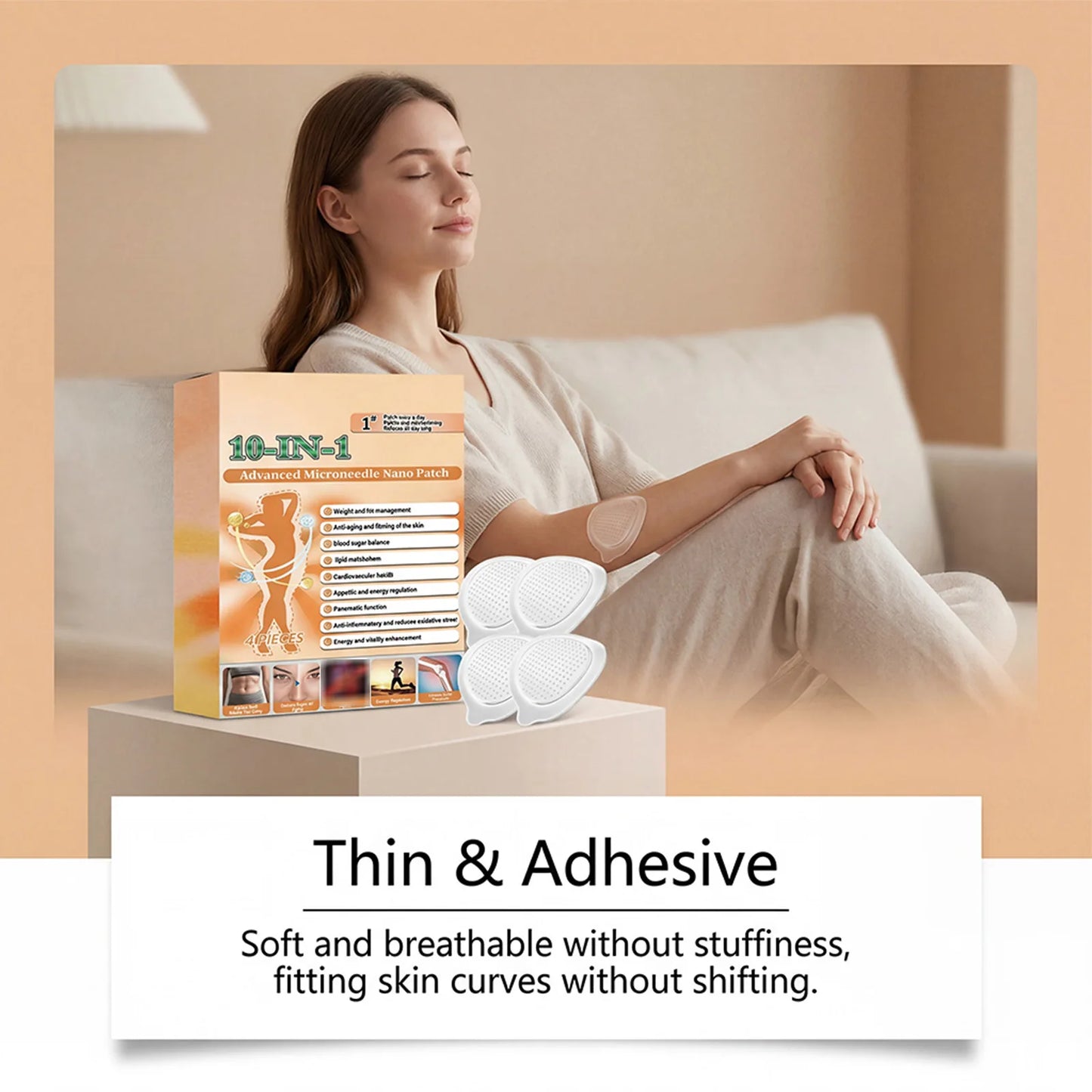 Gentle Adhesive Body Care Patch | Daily Topical Treatment